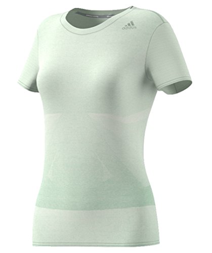 adidas SN SS tee W Camiseta de Manga Corta, Mujer, Multicolor (Verlin), L