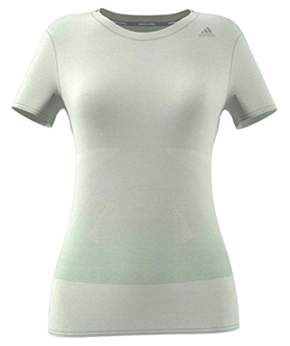 adidas SN SS tee W Camiseta de Manga Corta, Mujer, Multicolor (Verlin), L