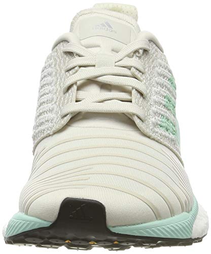 adidas Solar Boost W, Zapatillas de Running Mujer, Blanco (Raw White/Clear Mint/Active Purple Raw White/Clear Mint/Active Purple), 38 EU