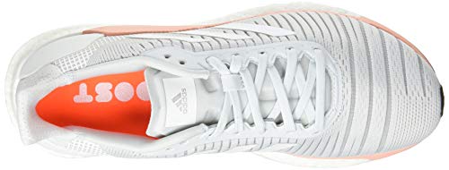 adidas Solar Glide 19, Zapatillas de Correr por Carretera. Mujer, Bleu Glace Blanc Rose Fuschia, 42 EU