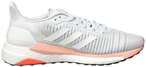 adidas Solar Glide 19, Zapatillas de Correr por Carretera. Mujer, Bleu Glace Blanc Rose Fuschia, 42 EU