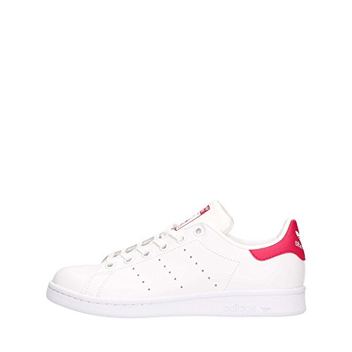 Adidas Stan Smith, Sneaker, Footwear White/Footwear White/Bold Pink, 36 2/3 EU