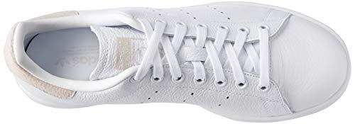 adidas Stan Smith W, Zapatillas Mujer, Blanco (Footwear White/Footwear White/Orchid Tint 0), 36 2/3 EU