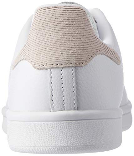 adidas Stan Smith W, Zapatillas Mujer, Blanco (Footwear White/Footwear White/Orchid Tint 0), 36 2/3 EU