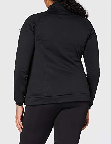 adidas Stock Horn Forro Polar Manga Larga Sudadera, otoño/Invierno, Mujer, Color Negro, tamaño 42