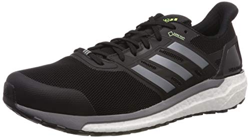 adidas Supernova GTX M, Zapatillas de Running Hombre, Negro (Core Black/Grey Three F17/Hi/Res Yellow Core Black/Grey Three F17/Hi/Res Yellow), 44 EU