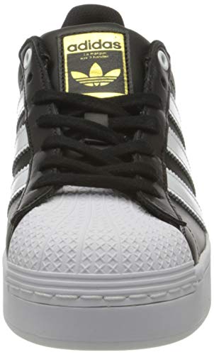 adidas Superstar Bold, Sneaker Mujer, Core Black/Footwear White/Gold Metallic, 38 EU