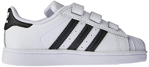 adidas Superstar CF, Zapatillas Unisex Niños, Blanco (Footwear White/Core Black/Footwear White 0), 26 EU