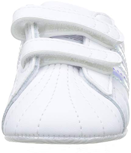 adidas Superstar Crib, Zapatillas Unisex niños, Blanco (Footwear White/Footwear White/Core Black 0), 18 EU