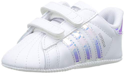 adidas Superstar Crib, Zapatillas Unisex niños, Blanco (Footwear White/Footwear White/Core Black 0), 18 EU