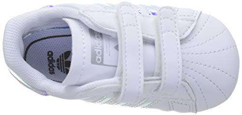 adidas Superstar Crib, Zapatillas Unisex niños, Blanco (Footwear White/Footwear White/Core Black 0), 18 EU