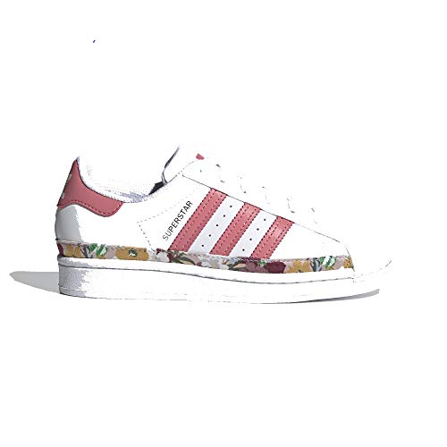 adidas Superstar J, Deportivas, FTWR White Hazy Rose Hazy-Zapatillas, 35.5 EU