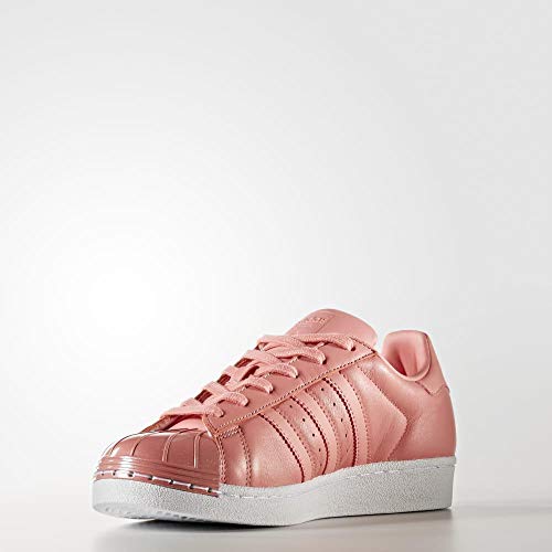 adidas Superstar Metal Toe, Zapatillas para Mujer, Rosa (Rostac / Rostac / Ftwbla), 38 EU