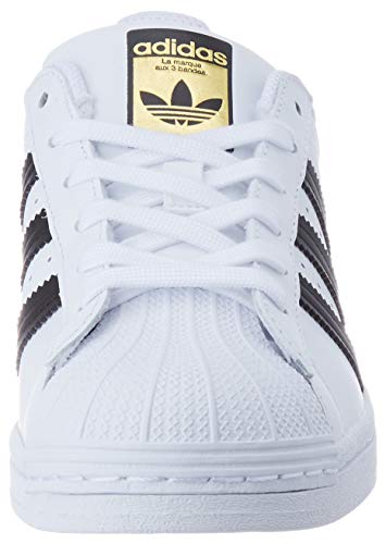 adidas Superstar, Sneaker Mujer, Footwear White/Core Black/Footwear White, 39 1/3 EU
