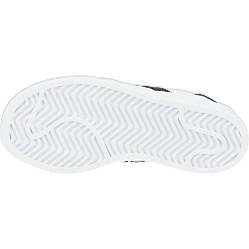 adidas Superstar, Sneaker Unisex-Child, Footwear White/Core Black/Footwear White, 35 EU