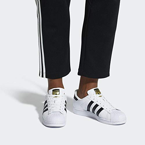 adidas Superstar, Zapatillas de deporte Unisex Adulto, Blanco (Ftwr White/Core Black/Ftwr White), 40 2/3 EU