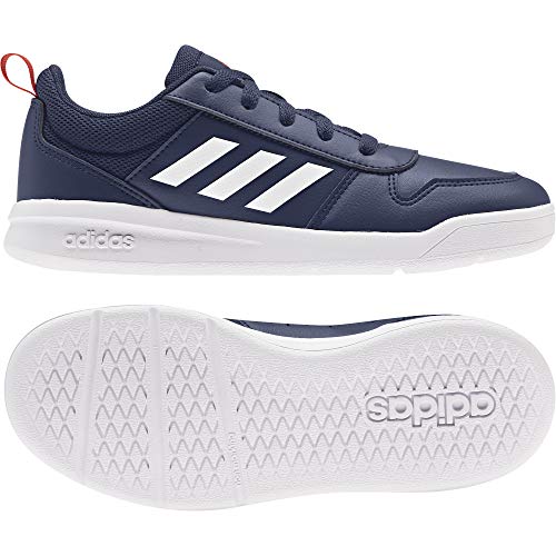 adidas TENSAUR K, Zapatillas de Running Unisex Adulto, AZUOSC/FTWBLA/ROJACT, 39 1/3 EU