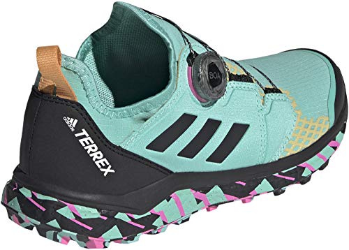 adidas Terrex Agravic Boa W, Zapatillas de Trail Running Mujer, MENACI/NEGBÁS/ROSCHI, 41 1/3 EU