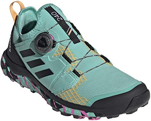 adidas Terrex Agravic Boa W, Zapatillas de Trail Running Mujer, MENACI/NEGBÁS/ROSCHI, 41 1/3 EU