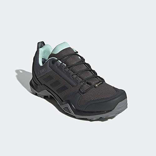 adidas Terrex Ax3 GTX W, Zapatillas de Senderismo Mujer, Gris (Grey/Core Black/Clear Mint 0), 38 EU