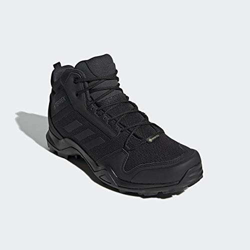 adidas Terrex AX3 Mid GTX, Walking Shoe Hombre, Core Black/Core Black/Carbon, 40 2/3 EU