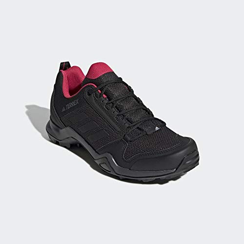 Adidas Terrex Ax3 W, Zapatillas de Deporte Mujer, Mehrfarbig (Carbon/Core Black/Active Pink Bb9519), 37 1/3 EU