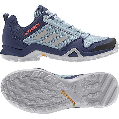 adidas Terrex AX3 W, Zapatillas Deportivas Mujer, Tech Indigo/Grey Two F17/SIGNAL Coral, 40 2/3 EU