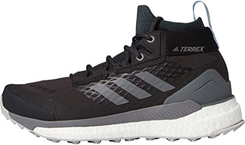 adidas Terrex Free Hiker GTX, Zapatillas para Carreras de montaña Mujer, Carbon/Grefou/Globlu, 40 2/3 EU
