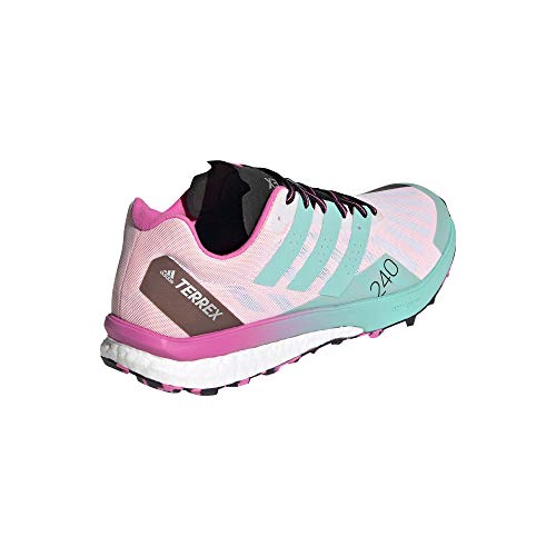 adidas Terrex Speed Ultra W, Zapatillas de Trail Running Mujer, FTWBLA/MENACI/ROSCHI, 42 2/3 EU