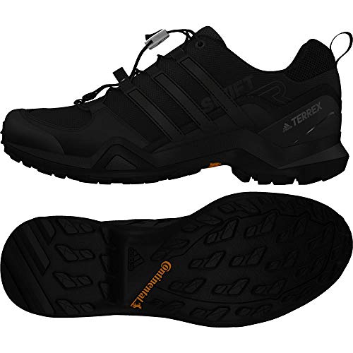 Adidas Terrex Swift R2, Zapatos de Low Rise Senderismo Hombre, Negro (Negbas 000), 44 2/3 EU