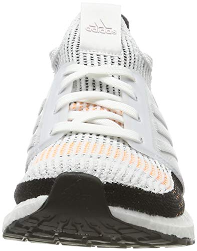 adidas Ultraboost 19 W, Zapatillas de Running Mujer, Blanco (Crystal White/Crystal White/Core Black Crystal White/Crystal White/Core Black), 40 EU