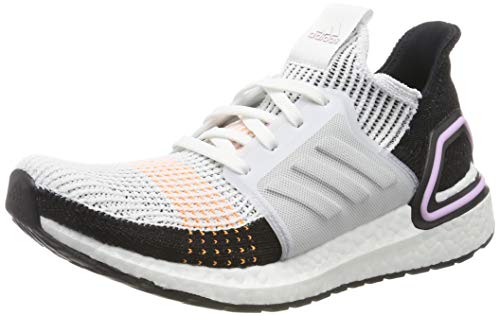 adidas Ultraboost 19 W, Zapatillas de Running Mujer, Blanco (Crystal White/Crystal White/Core Black Crystal White/Crystal White/Core Black), 40 EU