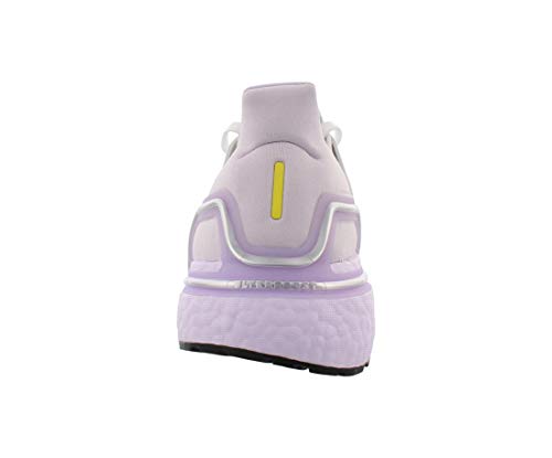 adidas Ultraboost 20 - Tenis de correr para mujer, blanco (blanco/morado/morado (purple tint)), 42 EU