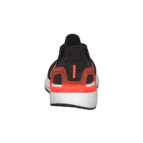 adidas Ultraboost 20 W, Zapatillas de Running Mujer, Core Black/Signal Coral/FTWR White, 38 2/3 EU