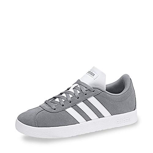 Adidas Vl Court 2.0 K, Zapatillas de deporte Unisex niños, Gris (Gris/Ftwbla/Gricua 000), 37 1/3 EU
