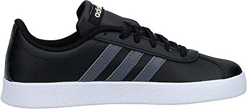 Adidas Vl Court 2.0 K, Zapatillas de deporte Unisex niños, Multicolor (Negbás/Gricin/Amalre 000), 36 EU