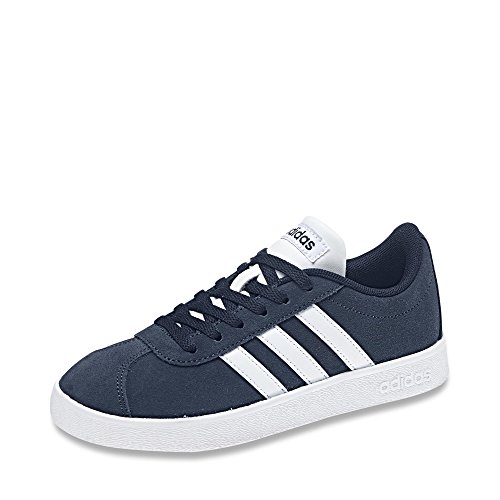 Adidas VL Court 2.0 K, Zapatillas Unisex Adulto, Azul (Navy Db1828), 38 EU