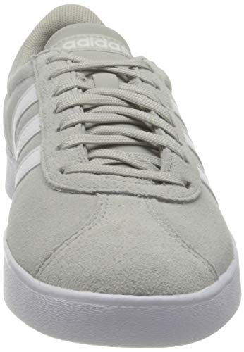 adidas VL Court 2.0, Zapatillas de Deporte Mujer, Gridos/FTWBLA/GRIPAL, 38 EU