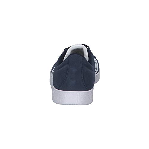 adidas VL Court 2.0', Zapatillas Hombre, Azul (Collegiate Navy/FTWR White/FTWR White Collegiate Navy/FTWR White/FTWR White), 45 1/3 EU