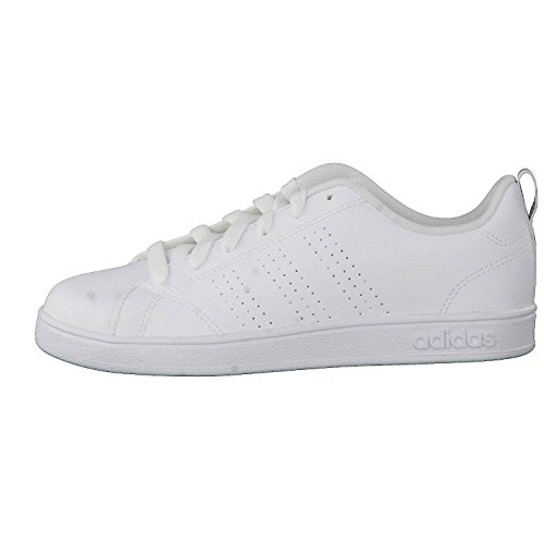Adidas Vs Advantage Cl K, Zapatillas Unisex Adulto, Blanco (Footwear White/Green), 36 EU