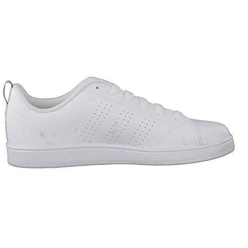 Adidas Vs Advantage Cl K, Zapatillas Unisex Adulto, Blanco (Footwear White/Green), 36 EU