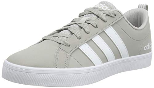adidas Vs Pace, Sneaker Hombre, Grey/Footwear White/Footwear White, 43 1/3 EU