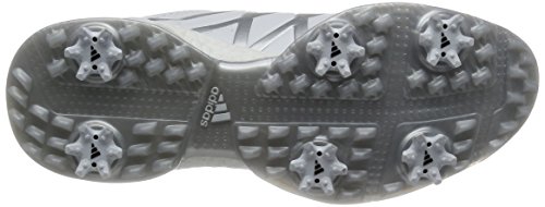 adidas W Adipower Boost Boa Zapatos de Golf para Mujer, Blanco/Plata, 40.6