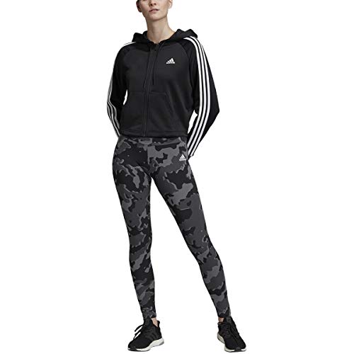 adidas Women's Tracksuit Athletics Hoodie and Tights Suit Set