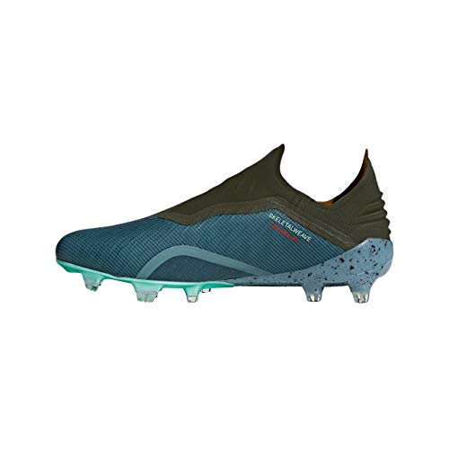 adidas X 18+ FG, Bota de fútbol, Raw Green-Night CAGO-Clear Mint, Talla 6 UK (39 1/3 EU)