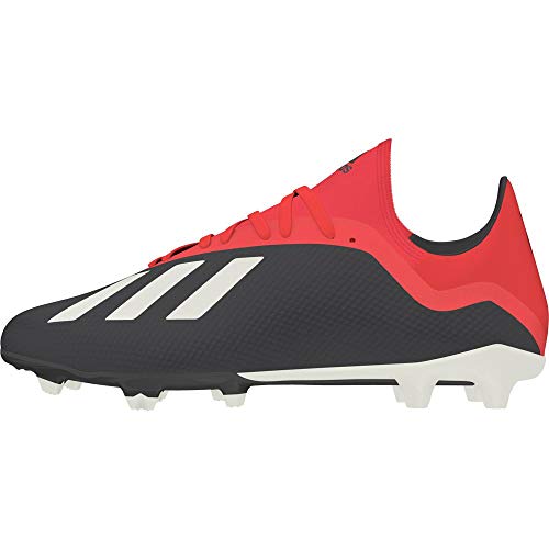 Adidas X 18.3 FG, Botas de fútbol Hombre, Multicolor (Negbás/Casbla/Gricua 000), 41 1/3 EU