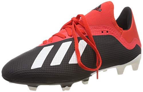 Adidas X 18.3 FG, Botas de fútbol Hombre, Multicolor (Negbás/Casbla/Gricua 000), 41 1/3 EU
