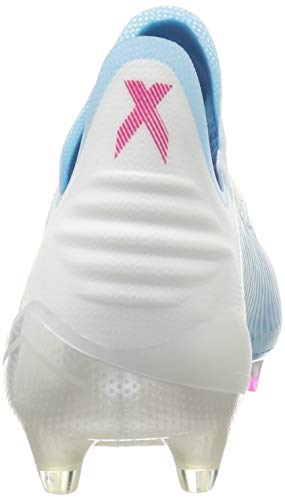 adidas X 19.1 FG, Zapatillas de Fútbol Hombre, Azul (Bright Cyan/Core Black/Shock Pink Bright Cyan/Core Black/Shock Pink), 48 EU