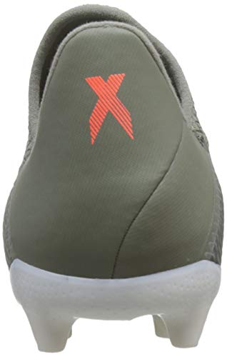 adidas X 19.3 FG J, Zapatillas de Fútbol, Verde (Legacy Green/Solar Orange/Chalk White Legacy Green/Solar Orange/Chalk White), 29 EU
