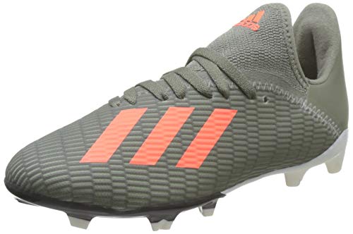 adidas X 19.3 FG J, Zapatillas de Fútbol, Verde (Legacy Green/Solar Orange/Chalk White Legacy Green/Solar Orange/Chalk White), 29 EU